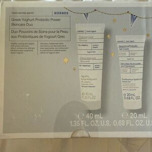 Korres Greek Yoghurt Skincare Duo - Cream and Blue